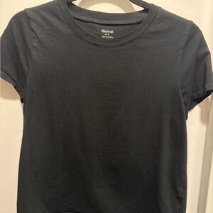 Madewell Black Short Sleeve Tee